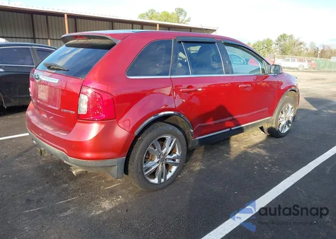 2013 Ford Edge Limited from USA, damaged, VIN 2FMDK3KC4DBB20050